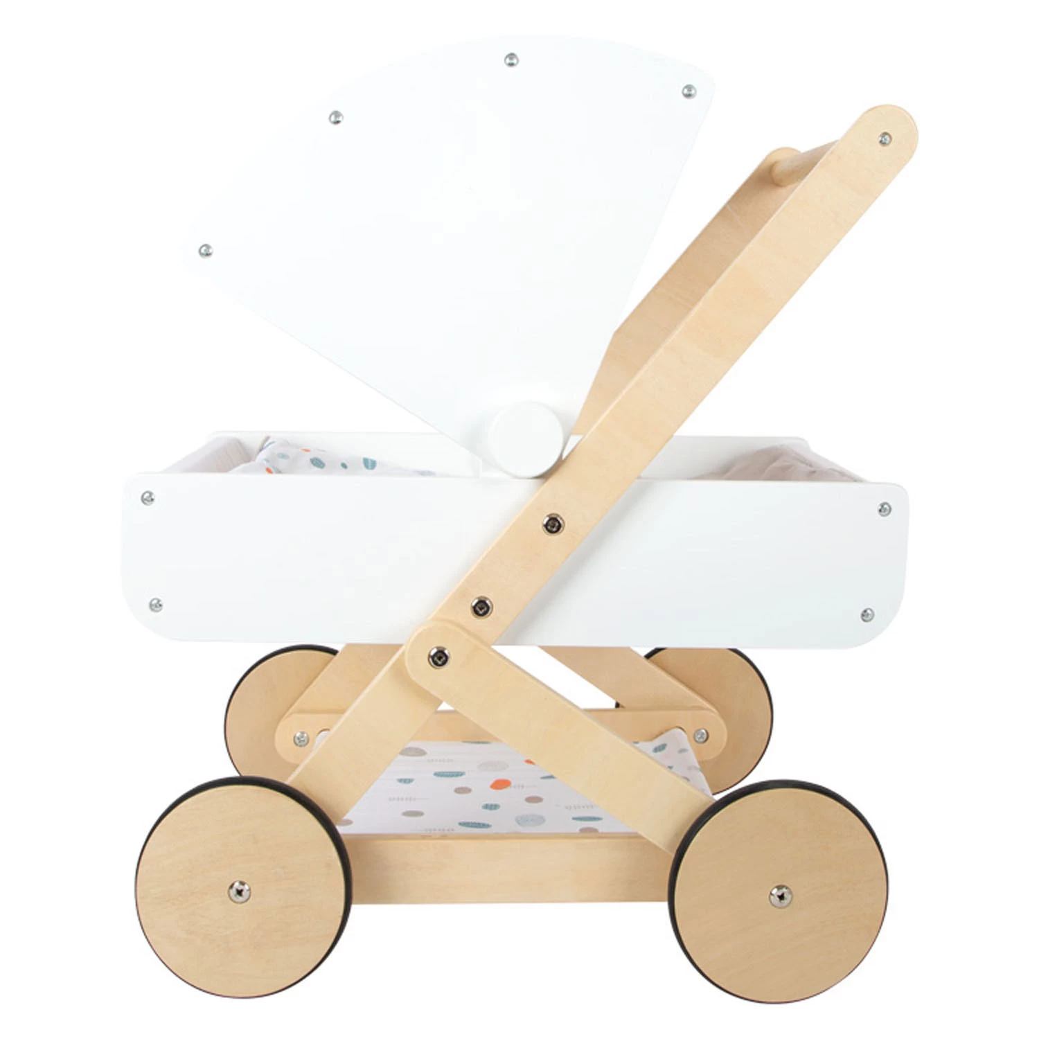 Small Foot - Puppenwagen Aus Holz Little Button 9 Small Foot - Puppenwagen Aus Holz Little Button – Bild 7