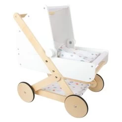 Small Foot - Puppenwagen Aus Holz Little Button 25 Small Foot - Puppenwagen Aus Holz Little Button -Spielzeugwelt Verkauf 5410291j