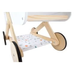 Small Foot - Puppenwagen Aus Holz Little Button 26 Small Foot - Puppenwagen Aus Holz Little Button -Spielzeugwelt Verkauf 5410291k