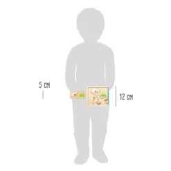 Small Foot - Holzpuzzle Tiere Und Ihre Nahrung -Spielzeugwelt Verkauf 5410312e