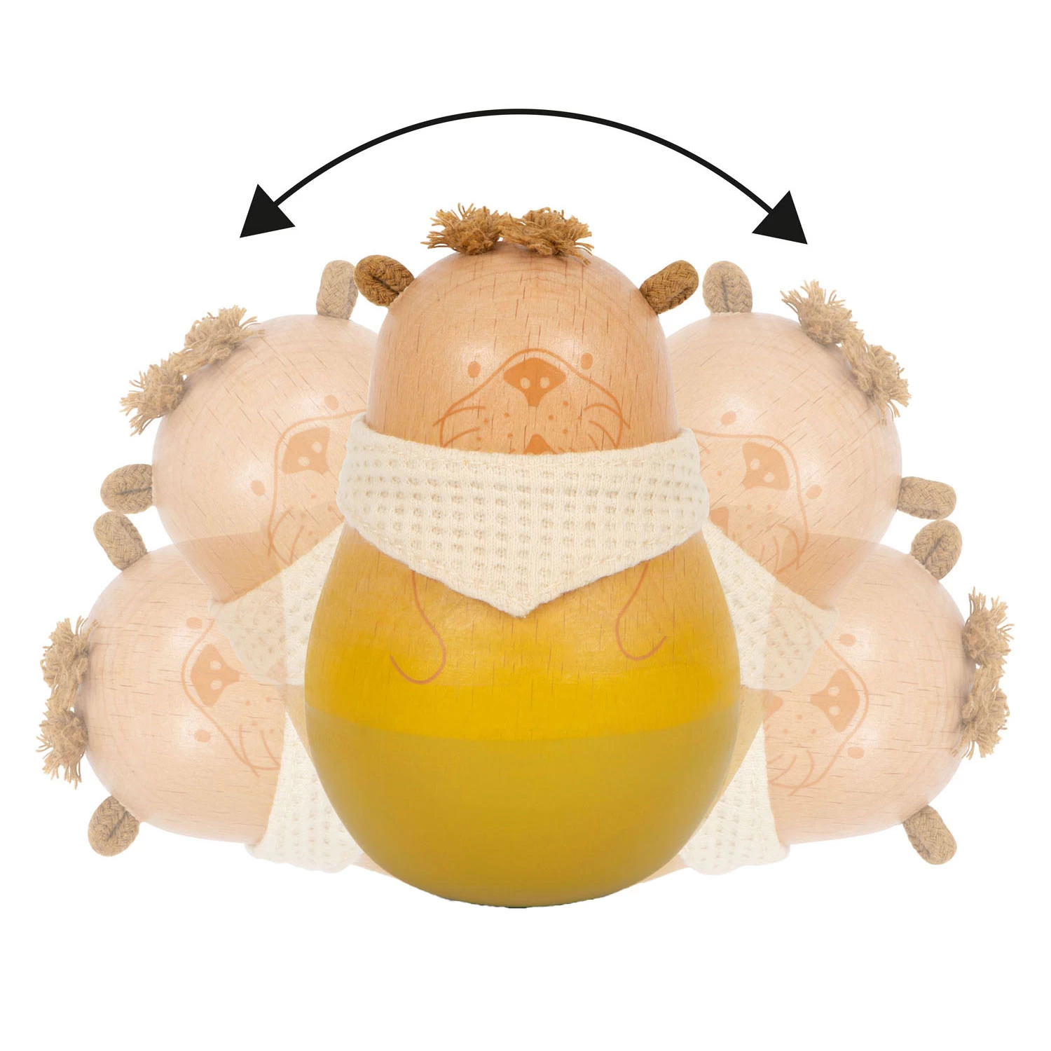 Small Foot - Holzbecher Otter 5 Small Foot - Holzbecher Otter – Bild 3