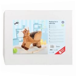 Small Foot - Schaukelpferd Aus Holz Braun Mit Sitz Und Sound