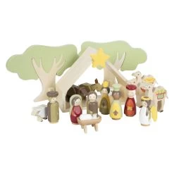 Small Foot – Weihnachtskrippen-Spielset Aus Holz