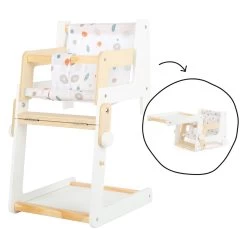 Small Foot - Kombi-Puppenstuhl Aus Holz Little Button -Spielzeugwelt Verkauf 5410400p
