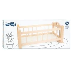 Small Foot - Schaukel-Puppenbett Aus Holz, Natur