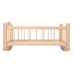 Small Foot - Schaukel-Puppenbett Aus Holz, Natur -Spielzeugwelt Verkauf 5410405d