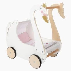 Small Foot - Puppenwagen Schwan Aus Holz 16 Small Foot - Puppenwagen Schwan Aus Holz -Spielzeugwelt Verkauf 5410412g