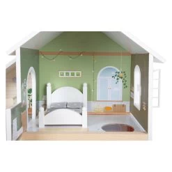 Small Foot - Urban Villa Puppenhaus Aus Holz Mit Möbeln, 9dlg. -Spielzeugwelt Verkauf 5410413e