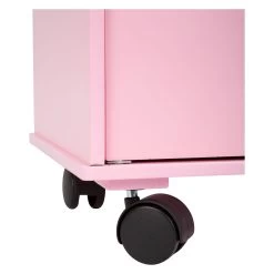 Small Foot - Puppenkleiderschrank Aus Holz, Rosa -Spielzeugwelt Verkauf 5410414e