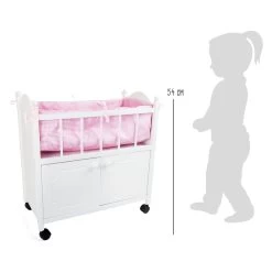 Small Foot - Puppenbett Aus Holz Mit Kommode -Spielzeugwelt Verkauf 5410415d