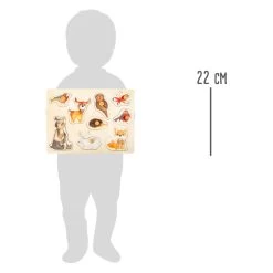 Small Foot - Holz-Studenpuzzle Waldtiere, 9tlg. -Spielzeugwelt Verkauf 5410502e
