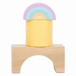 Small Foot - Holzbausteine ​​Pastell, 50dlg. -Spielzeugwelt Verkauf 5410538f