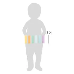 Small Foot - Holzbausteine ​​Pastell, 50dlg. -Spielzeugwelt Verkauf 5410538g