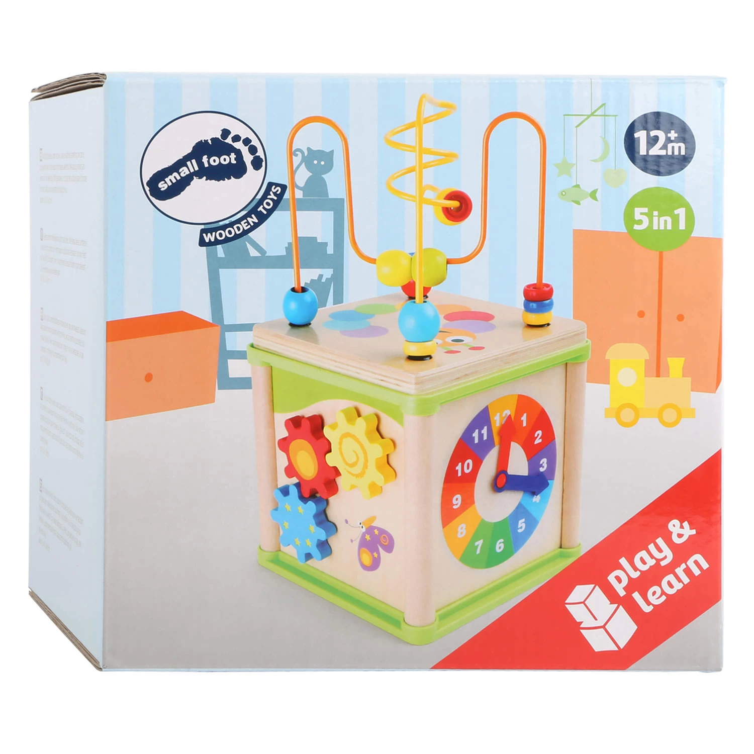 Small Foot - Motorik-Spirale Aus Holz 5in1 3 Small Foot - Motorik-Spirale Aus Holz 5in1