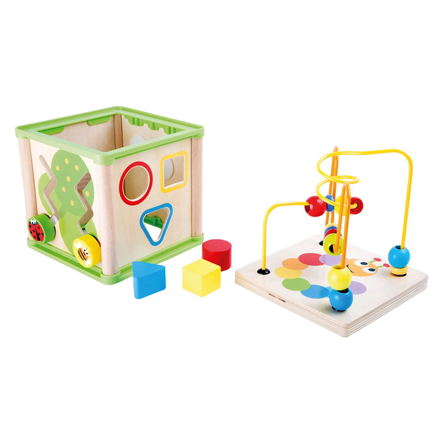 Small Foot - Motorik-Spirale Aus Holz 5in1 4 Small Foot - Motorik-Spirale Aus Holz 5in1 – Bild 2