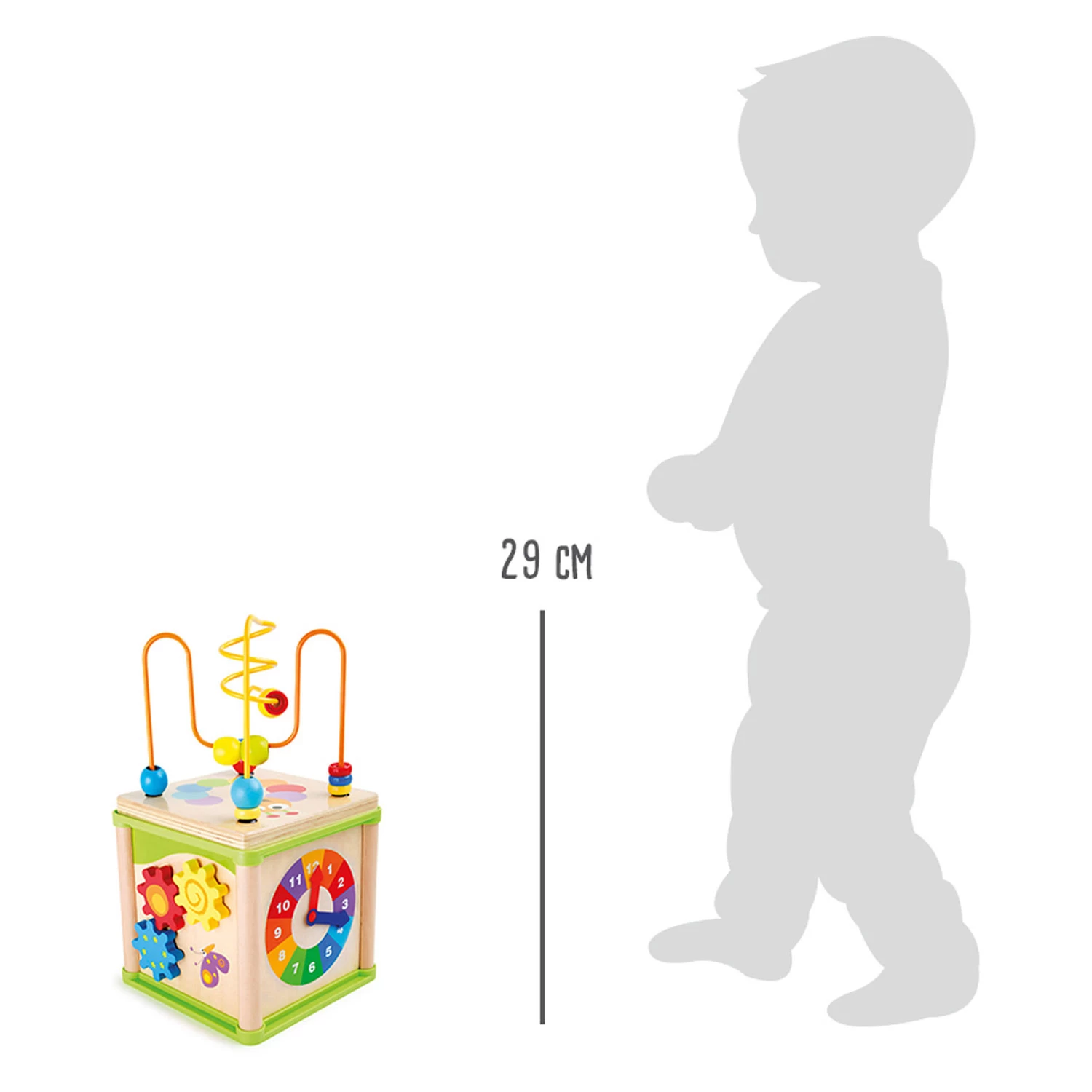 Small Foot - Motorik-Spirale Aus Holz 5in1 6 Small Foot - Motorik-Spirale Aus Holz 5in1 – Bild 4