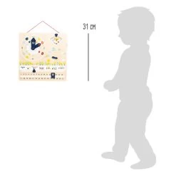 Small Foot - Kalenderuhr Jahreszeiten Aus Holz (Deutsch) 16 Small Foot - Kalenderuhr Jahreszeiten Aus Holz (Deutsch) -Spielzeugwelt Verkauf 5410546g