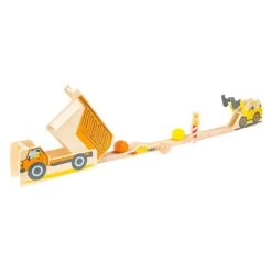 Small Foot - Holzkugelbahn Junior Baustelle, 10dlg. -Spielzeugwelt Verkauf 5410568g1