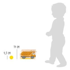 Small Foot - Holzkugelbahn Junior Baustelle, 10dlg. -Spielzeugwelt Verkauf 5410568h