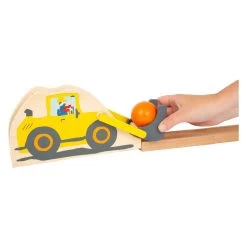 Small Foot - Holzkugelbahn Junior Baustelle, 10dlg. -Spielzeugwelt Verkauf 5410568i1