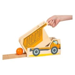 Small Foot - Holzkugelbahn Junior Baustelle, 10dlg. -Spielzeugwelt Verkauf 5410568j1