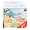 Small Foot - Badespielzeug Segelboote Aus Holz, 3er-Set