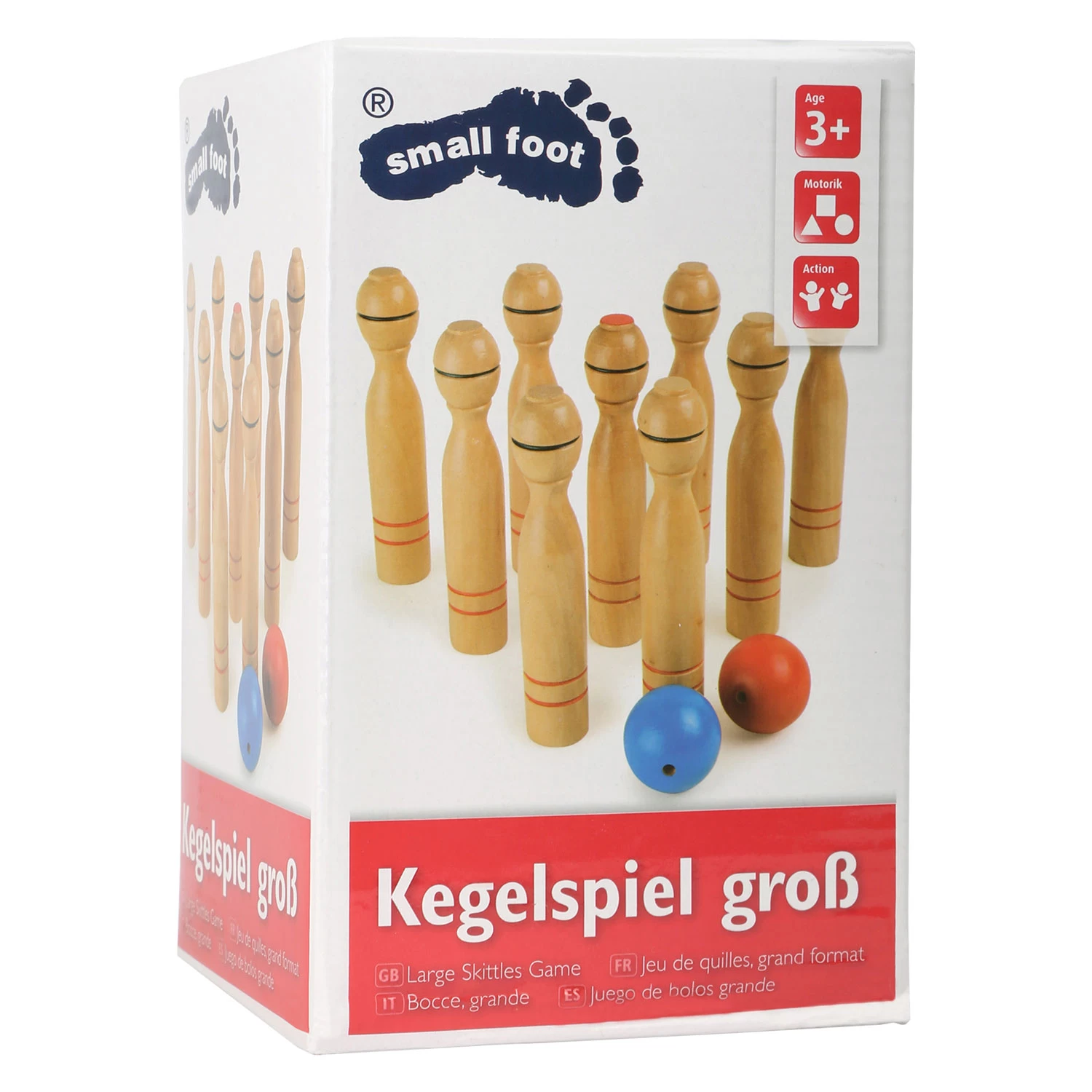 Small Foot - Bowlingspiel Aus Holz, 11-tlg. 3 Small Foot - Bowlingspiel Aus Holz, 11-tlg.