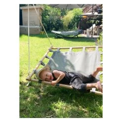 Small Foot - Nestschaukel Mit Holzrahmen, 100x100cm -Spielzeugwelt Verkauf 5410674f