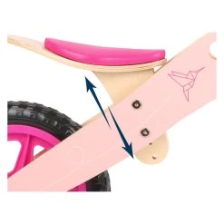 Small Foot - Holzlaufrad Kolibri Pink 14 Small Foot - Holzlaufrad Kolibri Pink -Spielzeugwelt Verkauf 5410676g