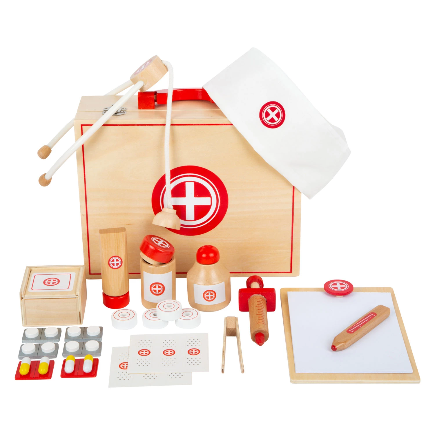 Small Foot - Arztkoffer Aus Holz, 23-tlg. 4 Small Foot - Arztkoffer Aus Holz, 23-tlg. – Bild 2