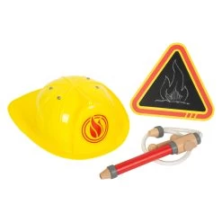 Small Foot - Feuerwehrrucksack Mit Feuerwehr-Attributen Aus Holz, 8dlg. -Spielzeugwelt Verkauf 5410783e