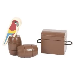 Small Foot - Puppenhaus-Piratenboot Aus Holz -Spielzeugwelt Verkauf 5410798j