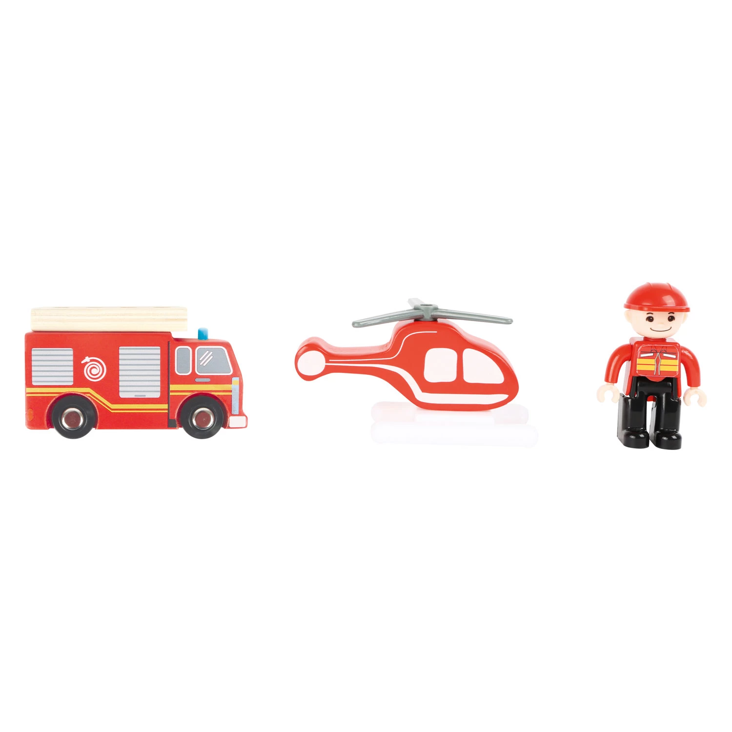 Small Foot - Feuerwache Aus Holz Mit Zubehör, 15dlg. 7 Small Foot - Feuerwache Aus Holz Mit Zubehör, 15dlg. – Bild 5