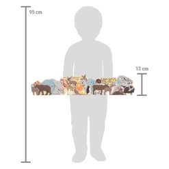 Small Foot - Buchstaben- Und Formenpuzzle Aus Holz, 26 Teile. -Spielzeugwelt Verkauf 5410830f