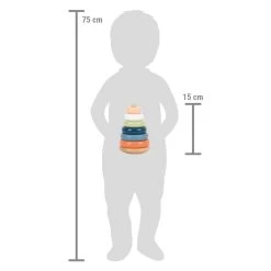 Small Foot - Holzstapelturm Arctic, 7-tlg. 9 Small Foot - Holzstapelturm Arctic, 7-tlg. -Spielzeugwelt Verkauf 5410845e