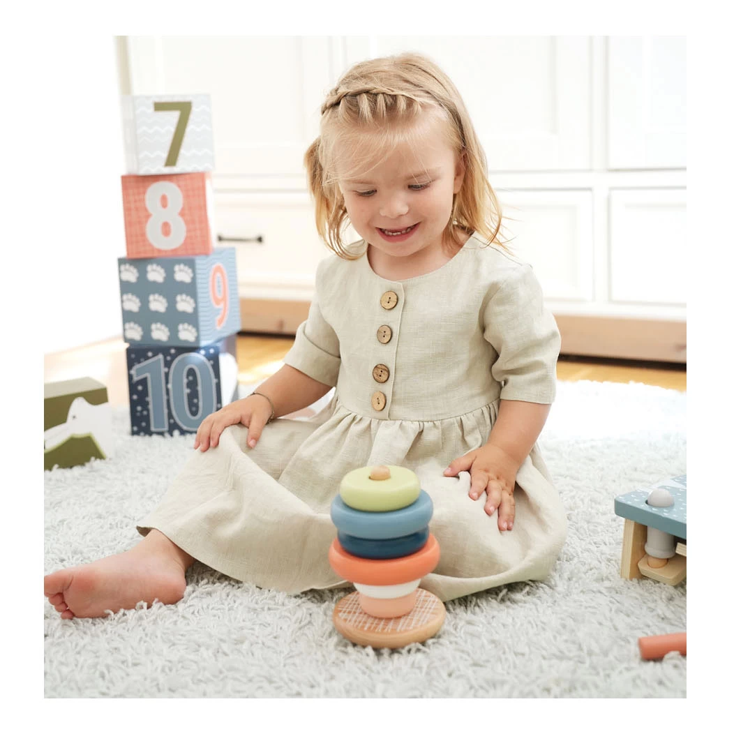 Small Foot - Holzstapelturm Arctic, 7-tlg. 7 Small Foot - Holzstapelturm Arctic, 7-tlg. – Bild 5