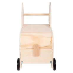 Small Foot – Holzspielzeugkiste Und Zebra-Wildtier-Ziehfigur -Spielzeugwelt Verkauf 5410857f