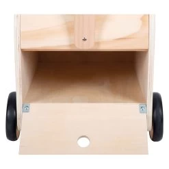 Small Foot – Holzspielzeugkiste Und Zebra-Wildtier-Ziehfigur -Spielzeugwelt Verkauf 5410857g