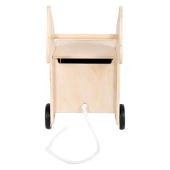 Small Foot – Holzspielzeugkiste Und Zebra-Wildtier-Ziehfigur -Spielzeugwelt Verkauf 5410857h