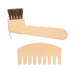 Small Foot - Pferdepflegeset Aus Holz Mit Tasche, 8-tlg. -Spielzeugwelt Verkauf 5410862k