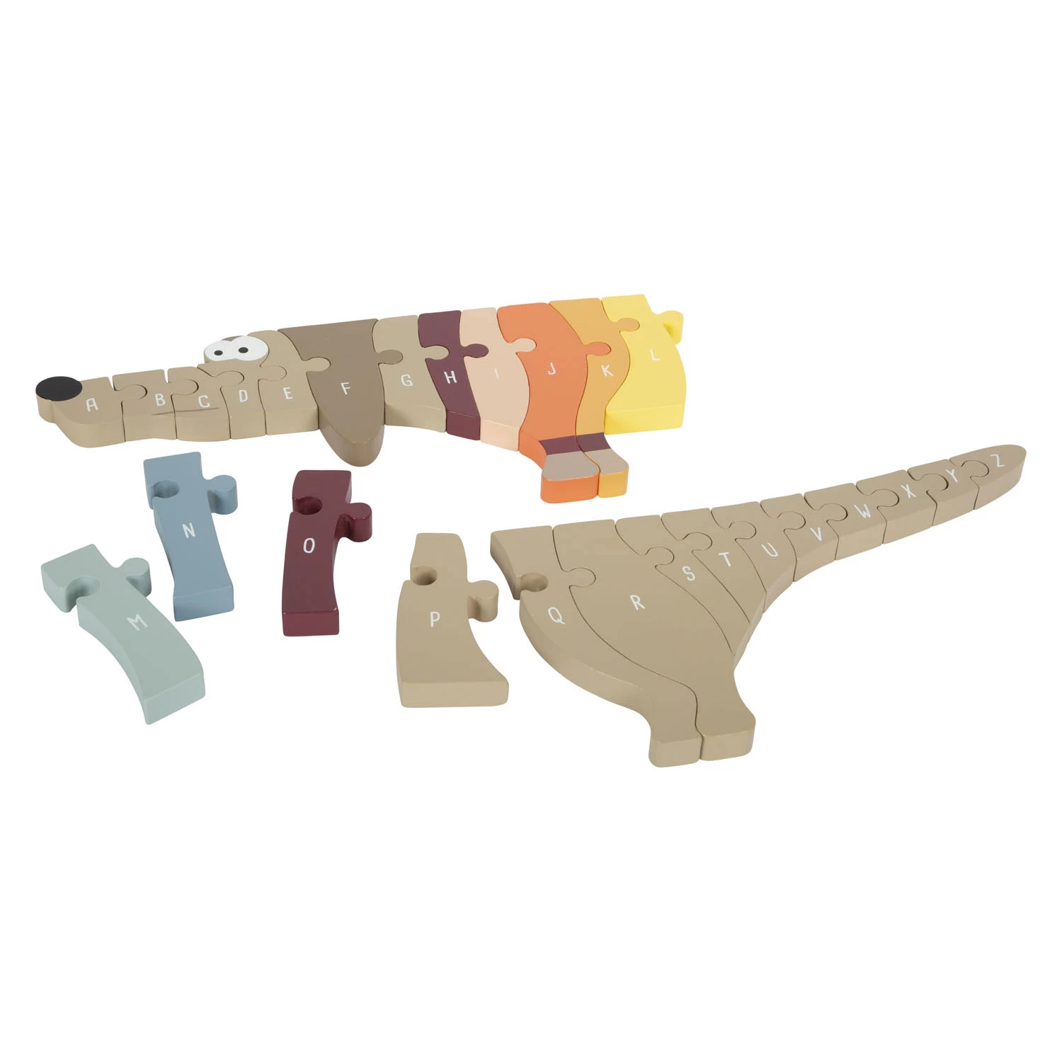 Small Foot - Buchstaben- Und Formenpuzzle Aus Holz, Hund, 26-tlg. 5 Small Foot - Buchstaben- Und Formenpuzzle Aus Holz, Hund, 26-tlg. – Bild 3