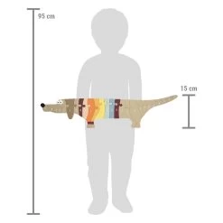 Small Foot - Buchstaben- Und Formenpuzzle Aus Holz, Hund, 26-tlg. 11 Small Foot - Buchstaben- Und Formenpuzzle Aus Holz, Hund, 26-tlg. -Spielzeugwelt Verkauf 5410867g