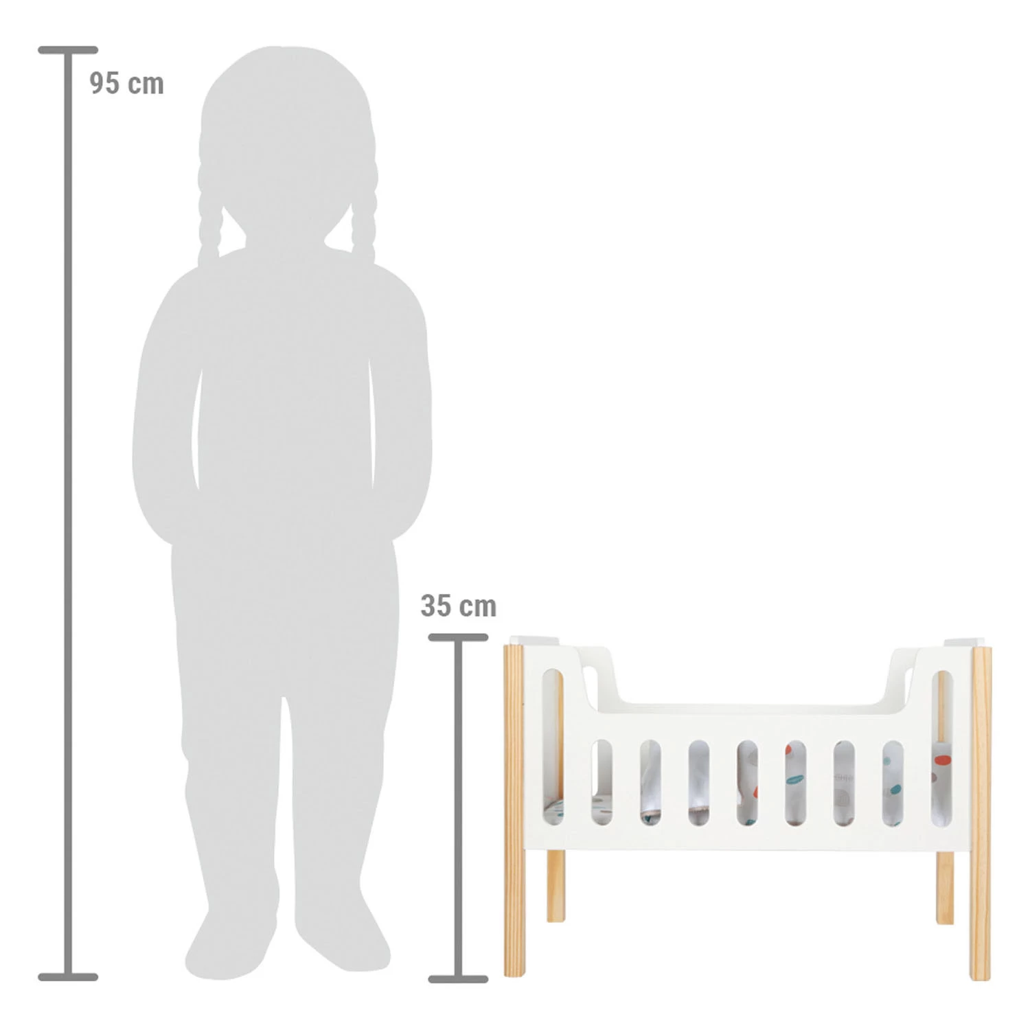 Small Foot - Puppenbett Little Button Aus Holz 10 Small Foot - Puppenbett Little Button Aus Holz – Bild 8