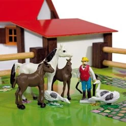 Eichhorn Bauernhof Inkl. Tieren Und Zubehör -Spielzeugwelt Verkauf 5631126h