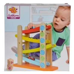 Eichhorn Holzautobahn Mit 3 Autos