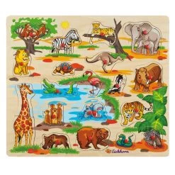 Eichhorn Mega-Studenpuzzle Aus Holz -Spielzeugwelt Verkauf 5632471g