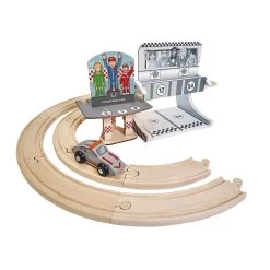 Eichhorn Holz-Porsche-Rennset, 14-tlg. -Spielzeugwelt Verkauf 5632560i