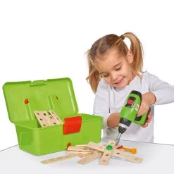 Eichhorn Constructor Werkzeugkasten Mit Bohrer, 70-tlg. -Spielzeugwelt Verkauf 5632578f