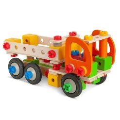 Eichhorn Constructor 4in1 Kranwagen, 170 Stück. -Spielzeugwelt Verkauf 5632579d