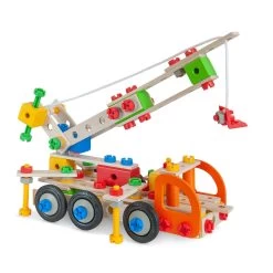 Eichhorn Constructor 4in1 Kranwagen, 170 Stück. -Spielzeugwelt Verkauf 5632579e